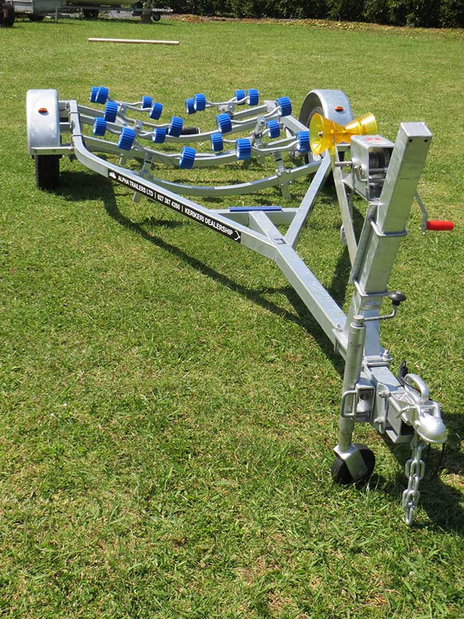 AT 520 SR Boat Trailer, 20 Multi Roller System - Non Braked - $ 4650.00 - GST Inc. - Image 4