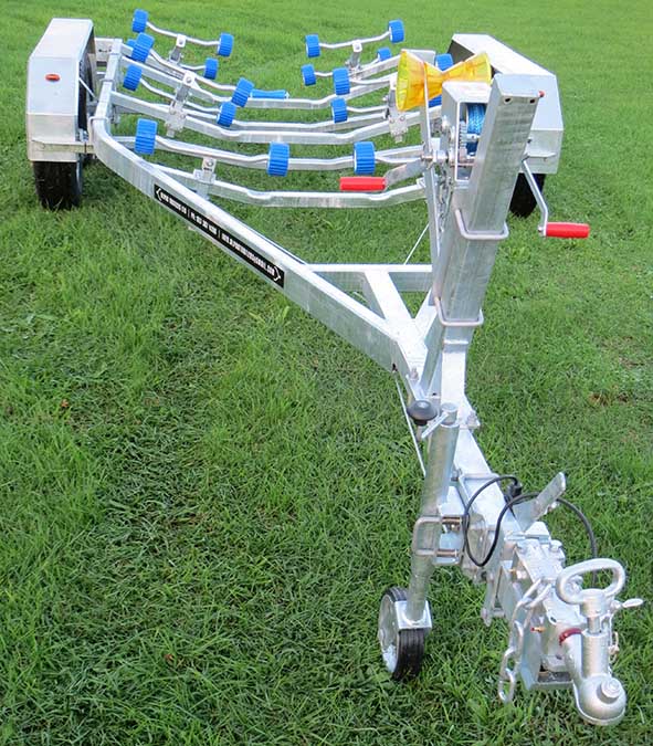 AT 600 Tandem Boat Trailer, 20 Multi Roller System – Non Braked - $ 6550.00 - GST Inc. - Image 3