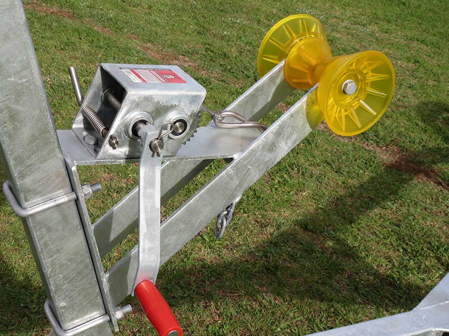 AT 520 SR Boat Trailer, 20 Multi Roller System - Non Braked - $ 4650.00 - GST Inc. - Image 7